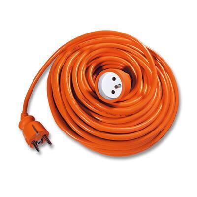 Prodlužovací kabel FX1-40 3*1,5 1 zásuvka 40m 3x1,5mm oranžový PVC ECOLITE