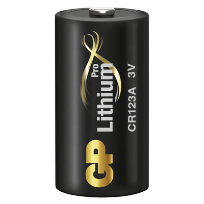 Baterie lithiová CR123A GP Lithium
