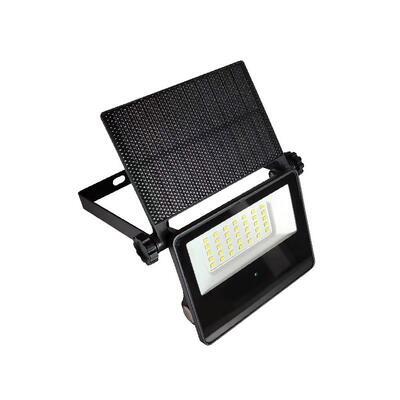 LED reflektor BALIS 10W/6400K se solárním panelem VITO