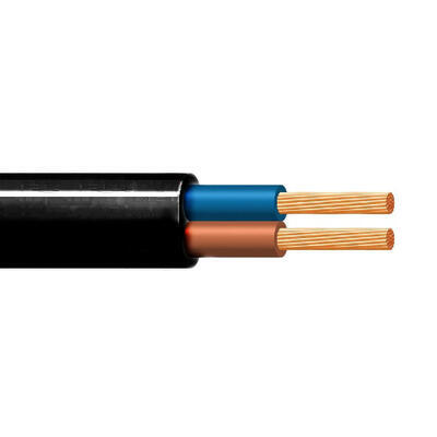 kabel H03VVH2-F CYLY-O 2x0,75 černý