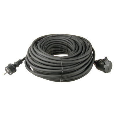 Prodlužovací kabel P01720 1 zásuvka 20m 3x1,5mm guma černý