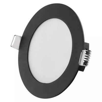 LED vestavné svítidlo NEXXO kruh 7W černé se změnou CCT - 1