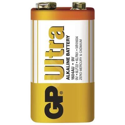 Baterie alkalická 9V GP Ultra