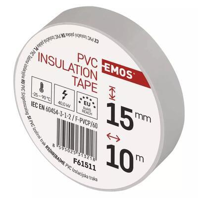 Izolační páska 15mm/10m bílá EMOS