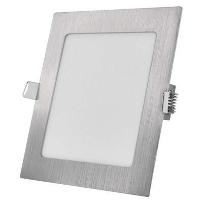 LED vestavné svítidlo NEXXO čtverec 12,5W stříbrné se změnou CCT - 1