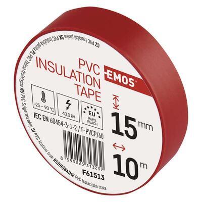 Izolační páska 15mm/10m červená EMOS