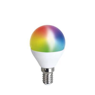 LED žárovka SMART WIFI miniglobe E14/5W/RGB SOLIGHT vč. PHE