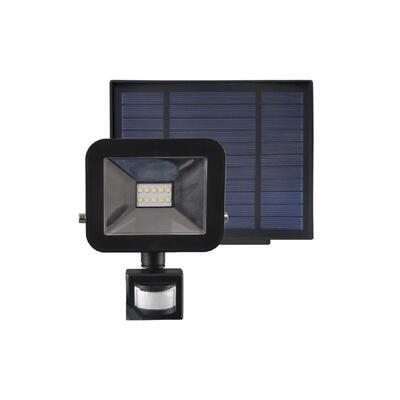 LED reflektor ALBA 10W/6500K se solárním panelem LED-POL - 1
