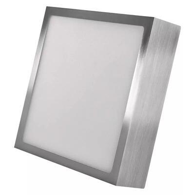 LED přisazené svítidlo NEXXO čtverec 12,5W stříbrné se změnou CCT - 1