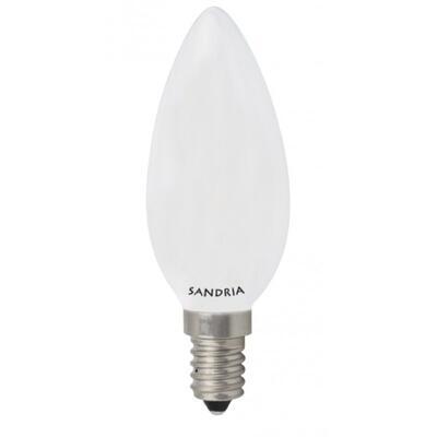 LED žárovka svíčka E14/4W/2700K Sandria vč. PHE