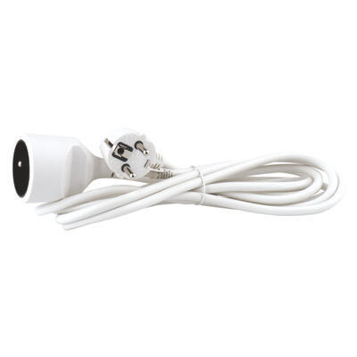 Prodlužovací kabel P0113 1 zásuvka 3m bílý