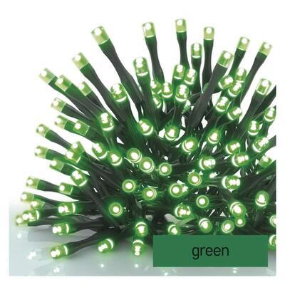 LED spojovací vánoční řetěz Standard zelená 10m IP44 - 1
