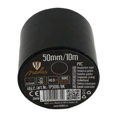 izolační páska 50mm/10m černá NEDES
