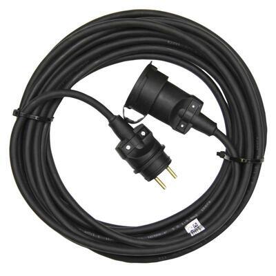 Prodlužovací kabel PM0502 1 zásuvka 15m 3x1,5mm guma černý EMOS