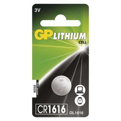Baterie lithiová knoflíková CR1616 GP Lithium - 1