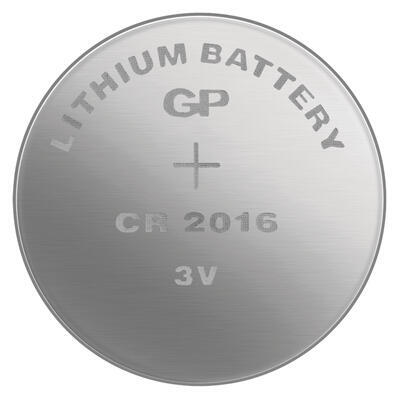 Baterie lithiová knoflíková CR2016 GP Lithium - 2