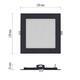 LED vestavné svítidlo NEXXO čtverec 12,5W černé se změnou CCT - 2/6