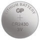 Baterie lithiová knoflíková CR2430 GP Lithium - 2/2