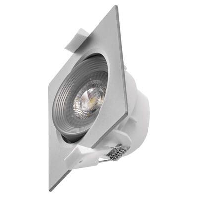 LED bodové svítidlo ZD3671 6,5W/4100K vestavné čtverec stříbrné vč. PHE - 3