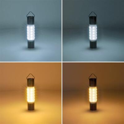 LED nabíjecí ruční svítilna s kempingovou lucernou a power bankou SOLIGHT - 3