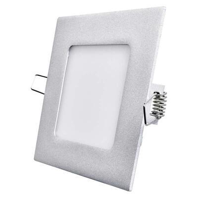 LED panel ZD2222 6W/4000K vestavný čtverec stříbrný - 3
