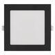 LED vestavné svítidlo NEXXO čtverec 12,5W černé se změnou CCT - 3/6
