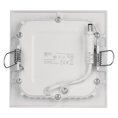 LED panel ZD2122 6W/4000K vestavný čtverec bílý - 4