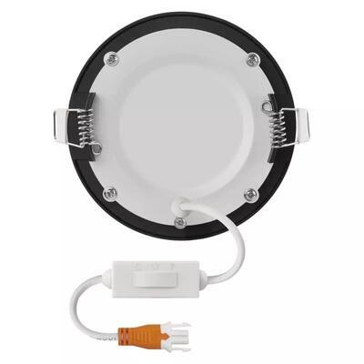 LED vestavné svítidlo NEXXO kruh 7W černé se změnou CCT - 5